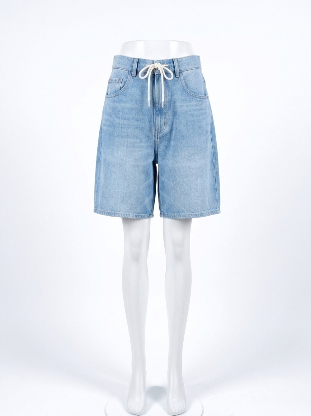 NEW DL1961 - WOMEN'S taylor drawstring high rise 7" short in beachwave